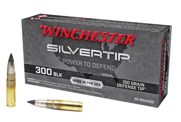 Winchester Silvertip .300 Blackout 150 Gr Defense Tip 1900 fps 1000 Rounds-img-0