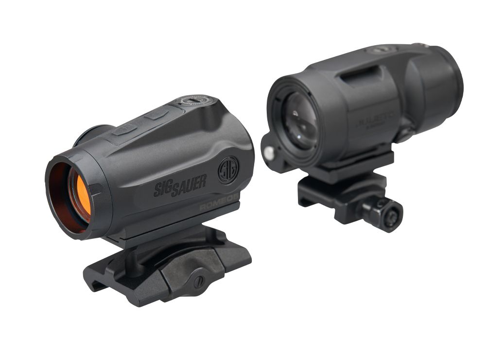 Sig Sauer ROMEO5 Gen II Red Dot Sight w/JULIET3-MICRO Magnifier