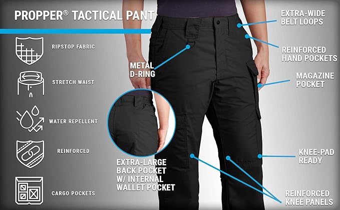 Propper Women's Tactical Pant, Color - Black, Size - 12 | eBay